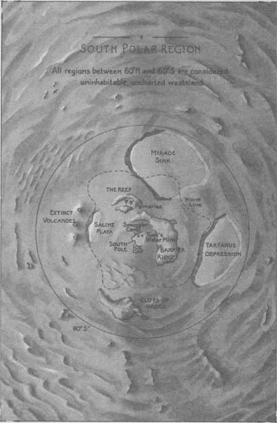 Arrakis · South pole · House Atreides map